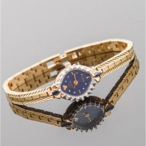 RARE Vintage Blue-dial Jules Jurgensen Occasion Watch for Women